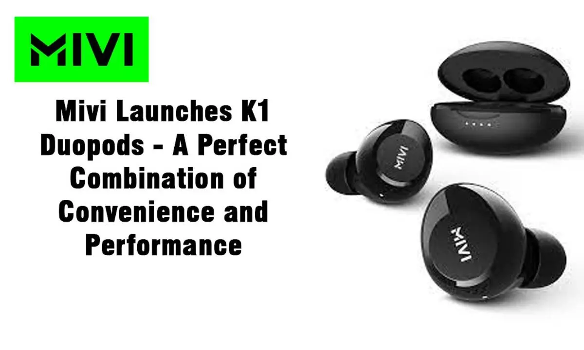 Mivi launches K1 Duopods