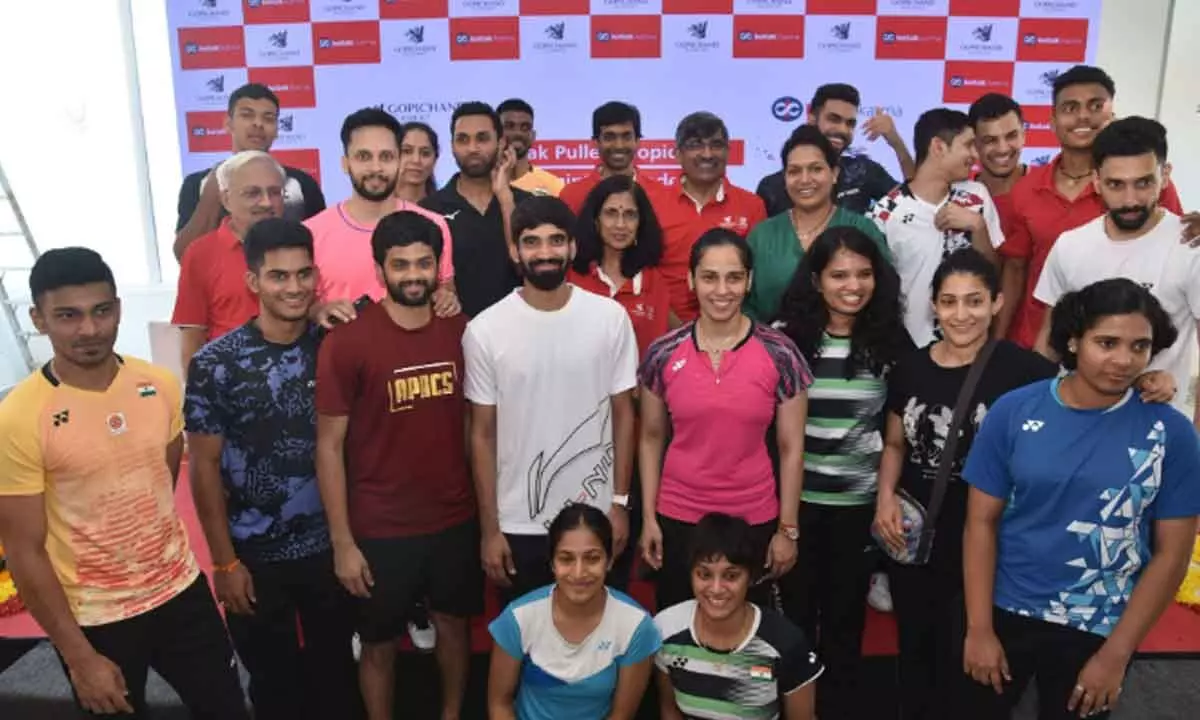 Kotak Pullela Gopichand Badminton academy opens in Hyderabad