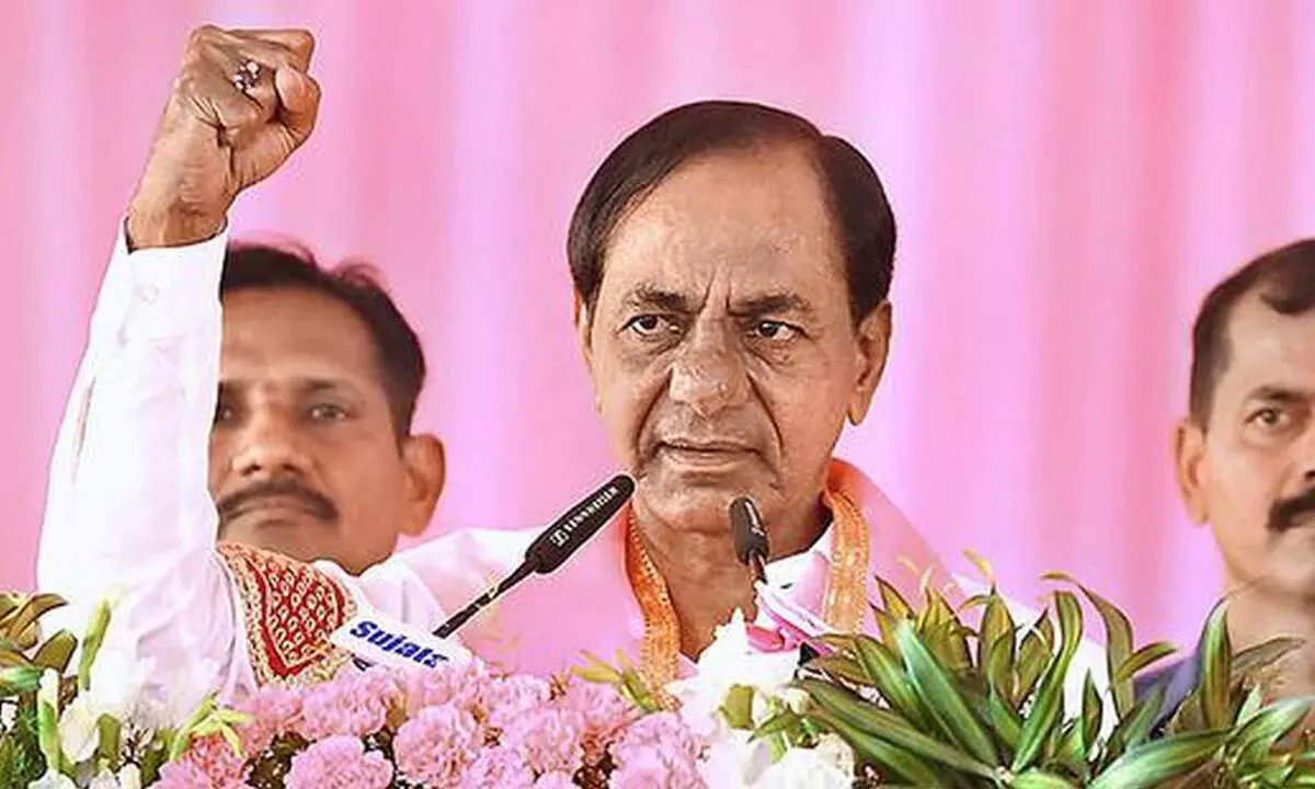 Telangana Chief Minister K Chandrasekhar Rao