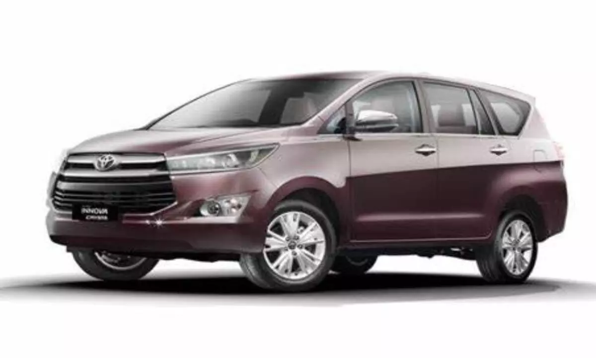 Toyota Kirloskar Motor Announces Prices of Top Grades of The New Innova Crysta