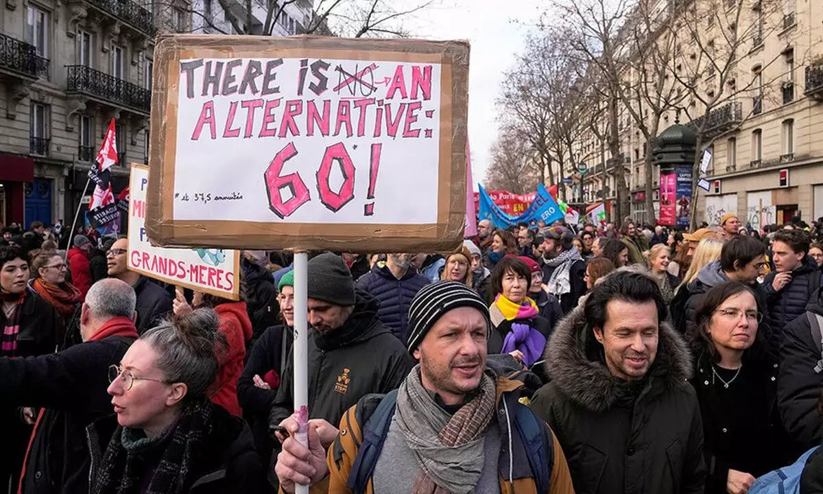 Indians have a lot to learn from French protests over pensions