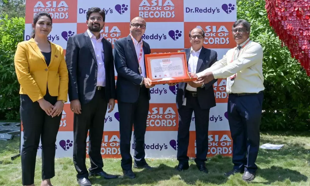 Dr Reddy’s initiative enters Asia Book of Records