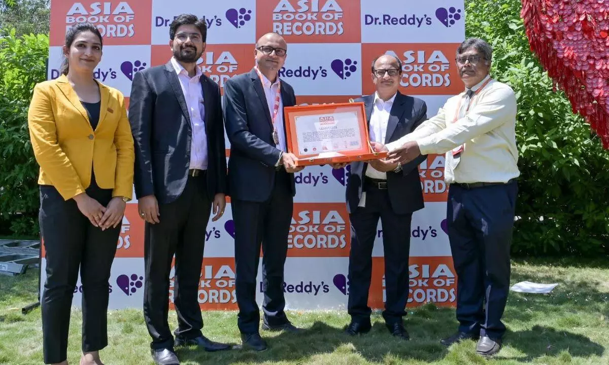 Dr Reddy’s initiative enters Asia Book of Records