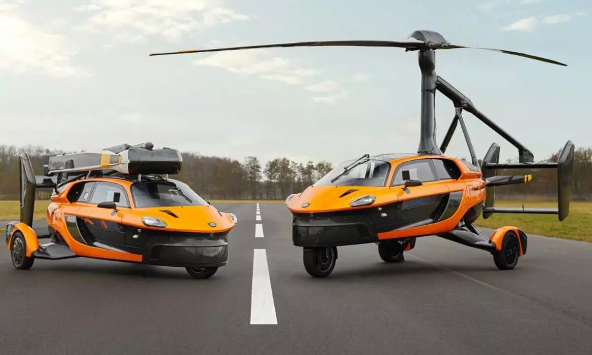 Flying cars are zooming in thick and fast