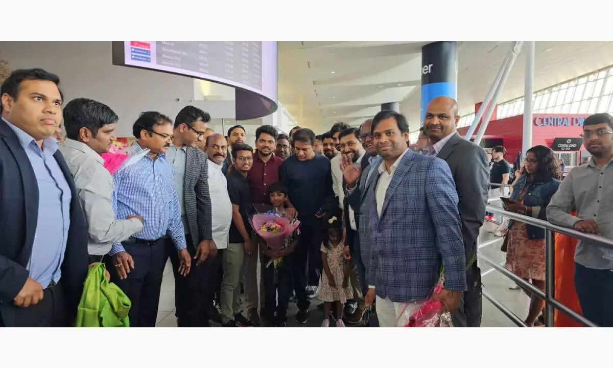 KTR gets warm welcome in New York, US KTR gets warm welcome in New York, US