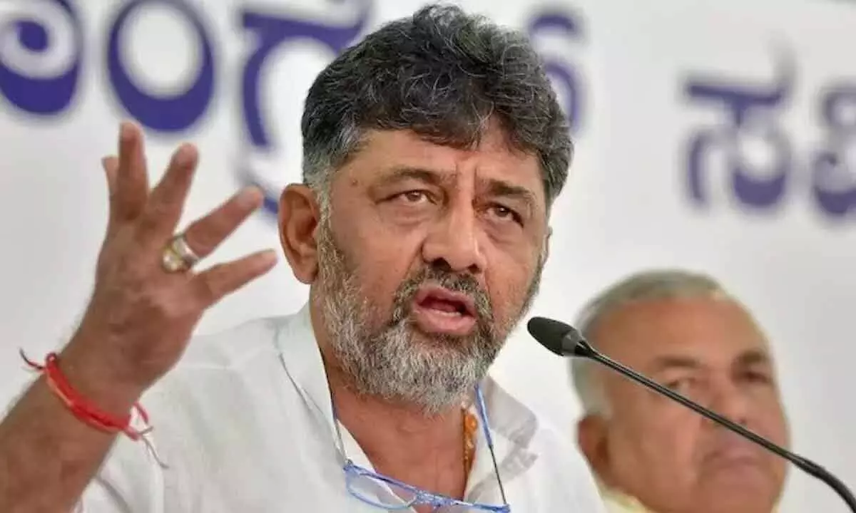 Congress chief D.K. Shivakumar