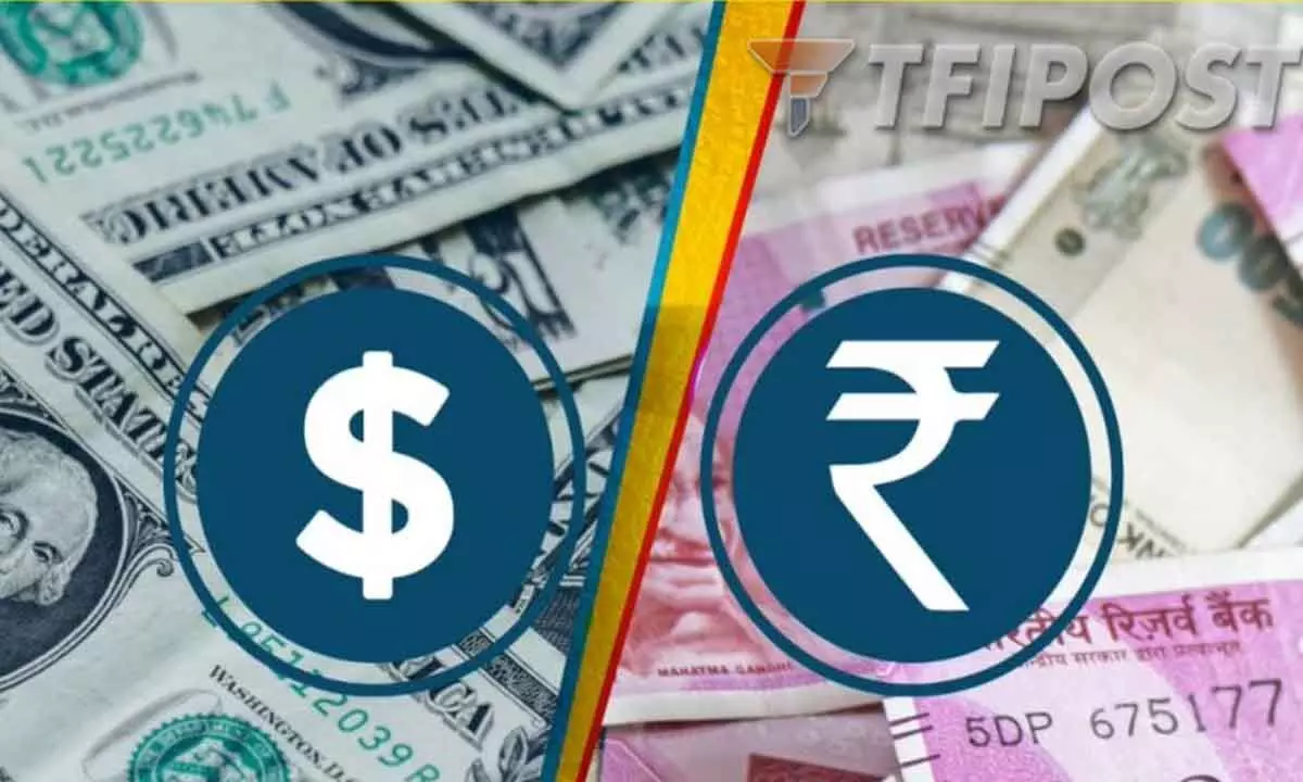 Rupee tanks 22 paise to 82.59/$ Rupee tanks 22 paise to 82.59/$