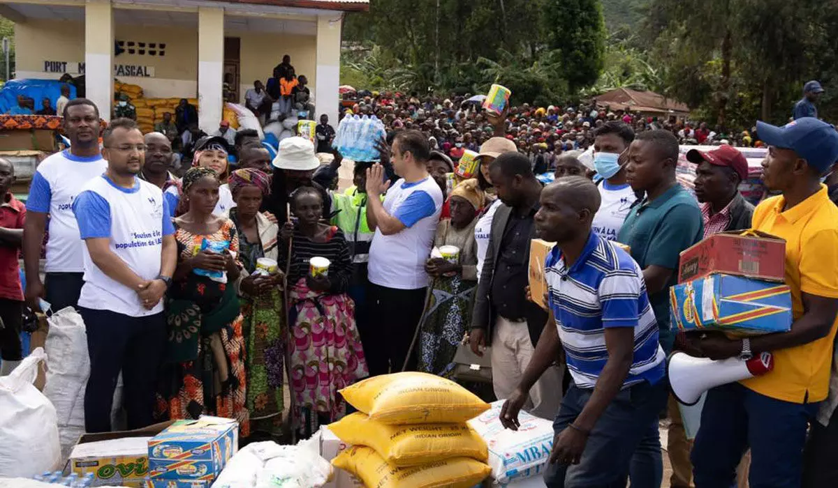 HJ Foundation undertakes vital disaster relief for flood-affected in South Kivu HJ Foundation undertakes vital disaster relief for flood-affected in South Kivu