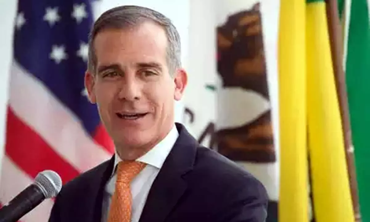 US Ambassador Eric Garcetti