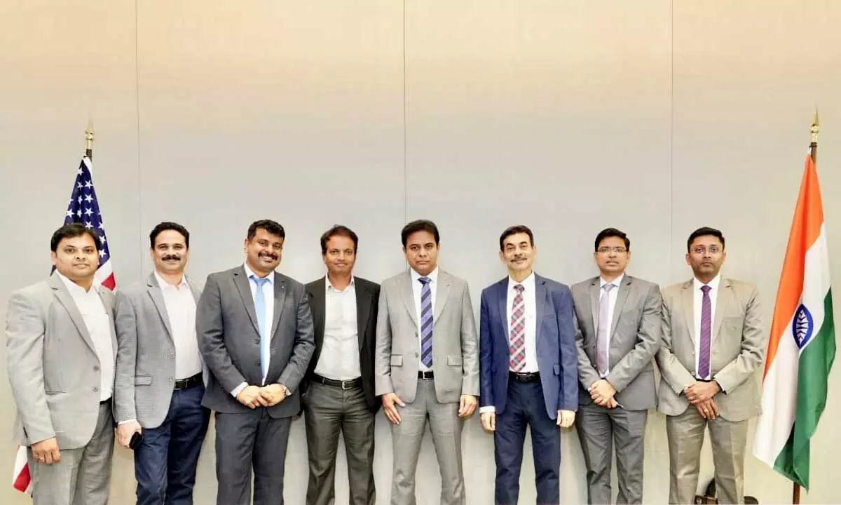 KTR’s UK-US tour brings 42,000 Jobs to Telangana