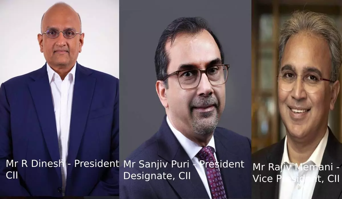 R Dinesh takes over as CII President for 2023-24 R Dinesh takes over as CII President for 2023-24