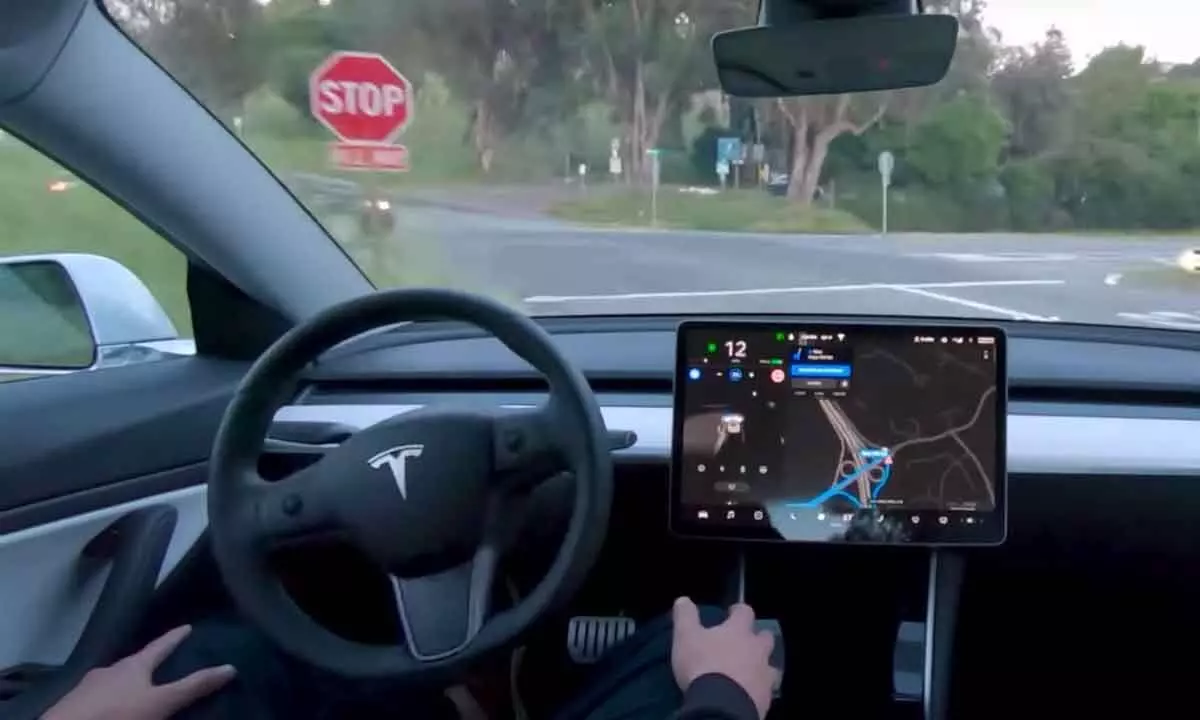 Tesla’s self-driving feature questioned after data leak