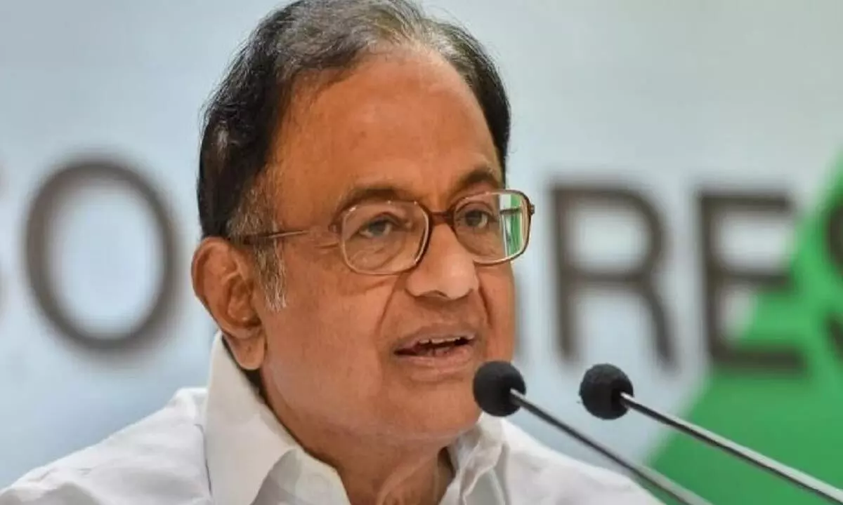 Senior Congress leader P Chidambaram