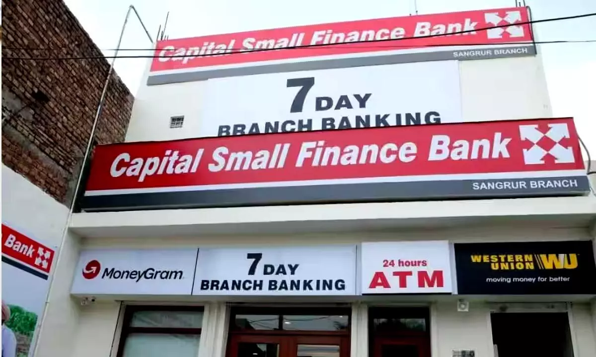 Capital Small Finance Bank eyes Rs. 14k cr of total business in FY24