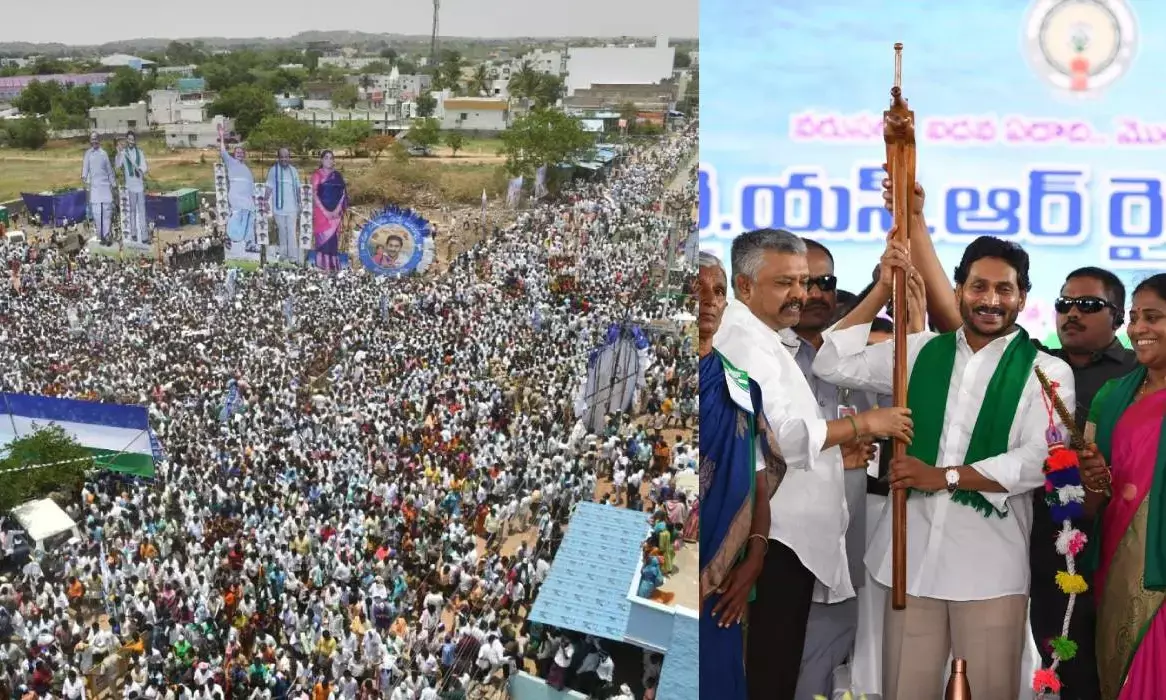 Jagan distributes Rs.3,923 crore under YSR Rythu Bharosa-PM Kisan