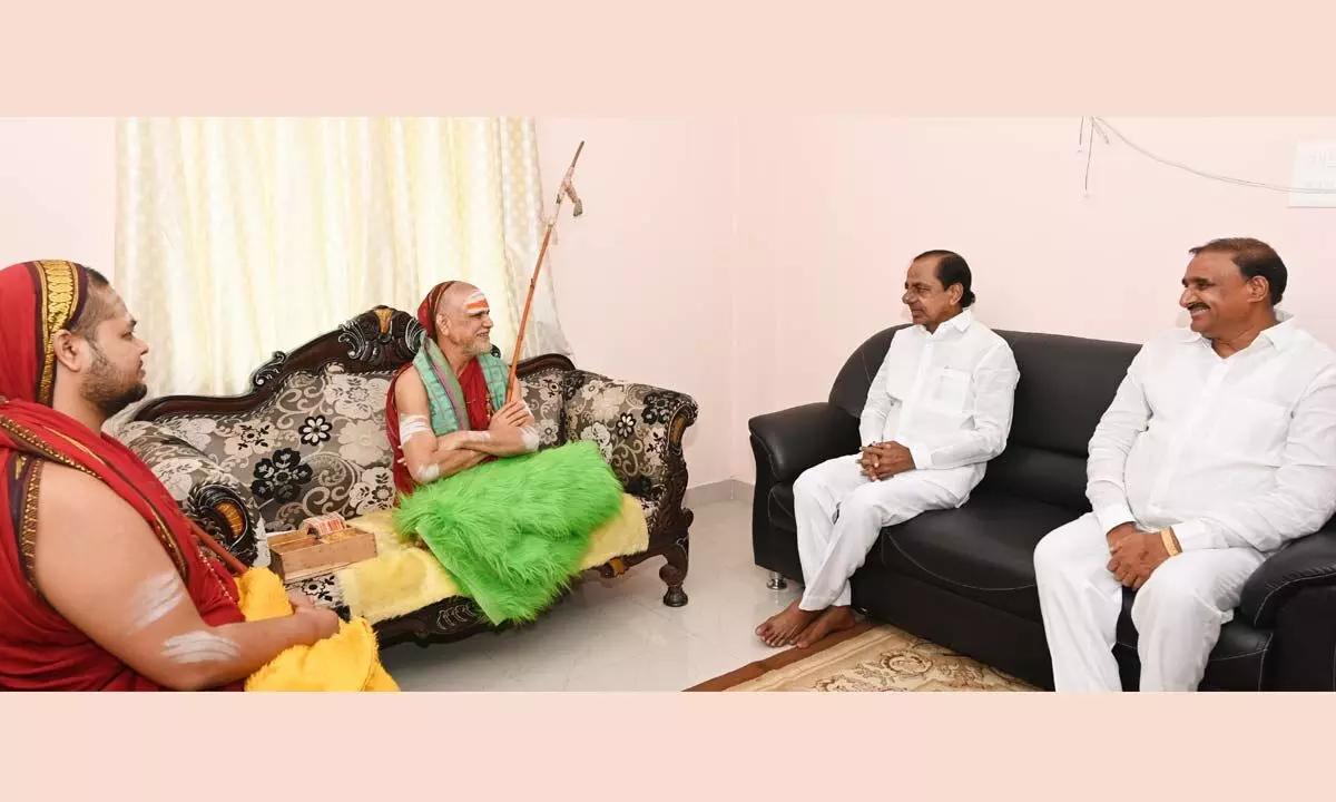 KCR’s courtesy call