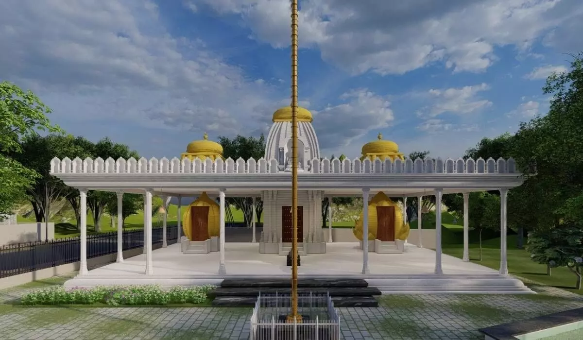 Worlds First 3D Printed Place of Worship being built in Telangana Worlds First 3D Printed Place of Worship being built in Telangana