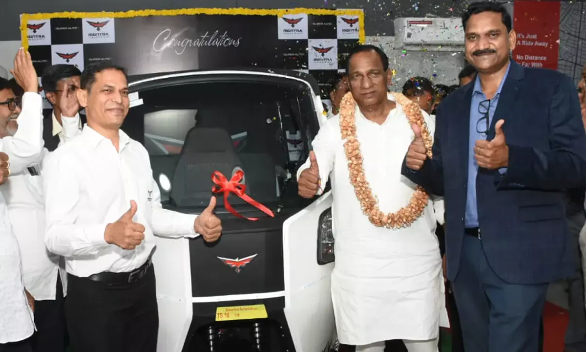 Montra e-auto drives into Hyderabad