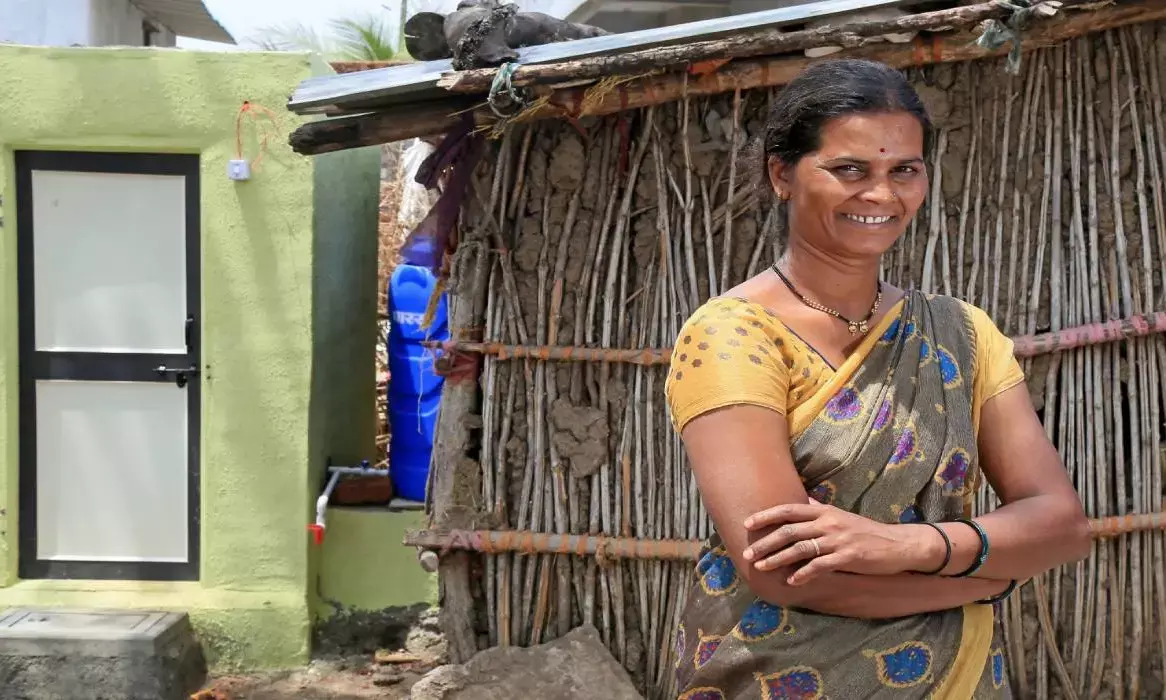 Habitat for Humanity India, Aramco India build sanitation facilities for local community