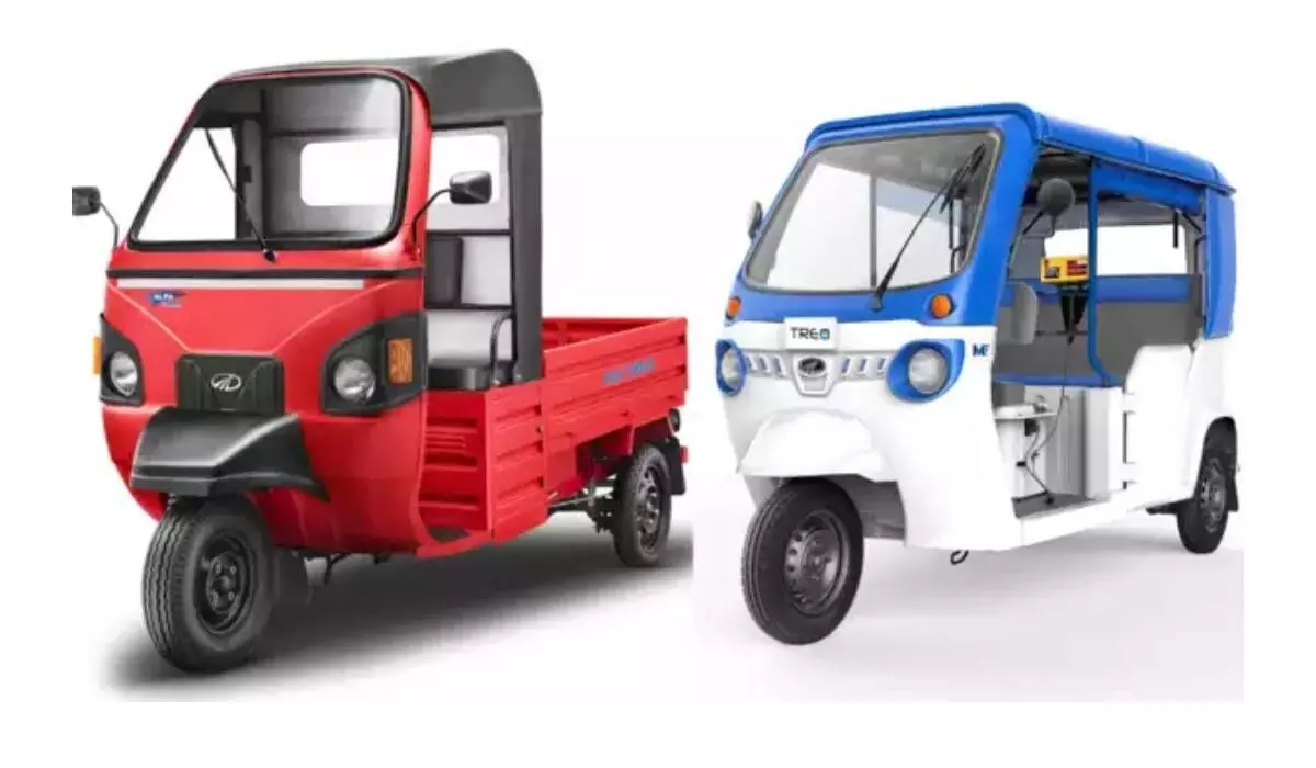 Mahindra electric 3-W sales surge 2x in FY23