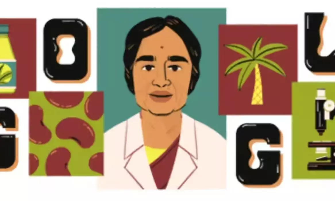 Google Doodle honors Indian biochemist Kamala Sohonie