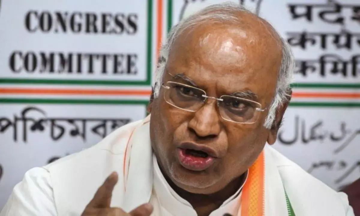 Congress chief Mallikarjun Kharge