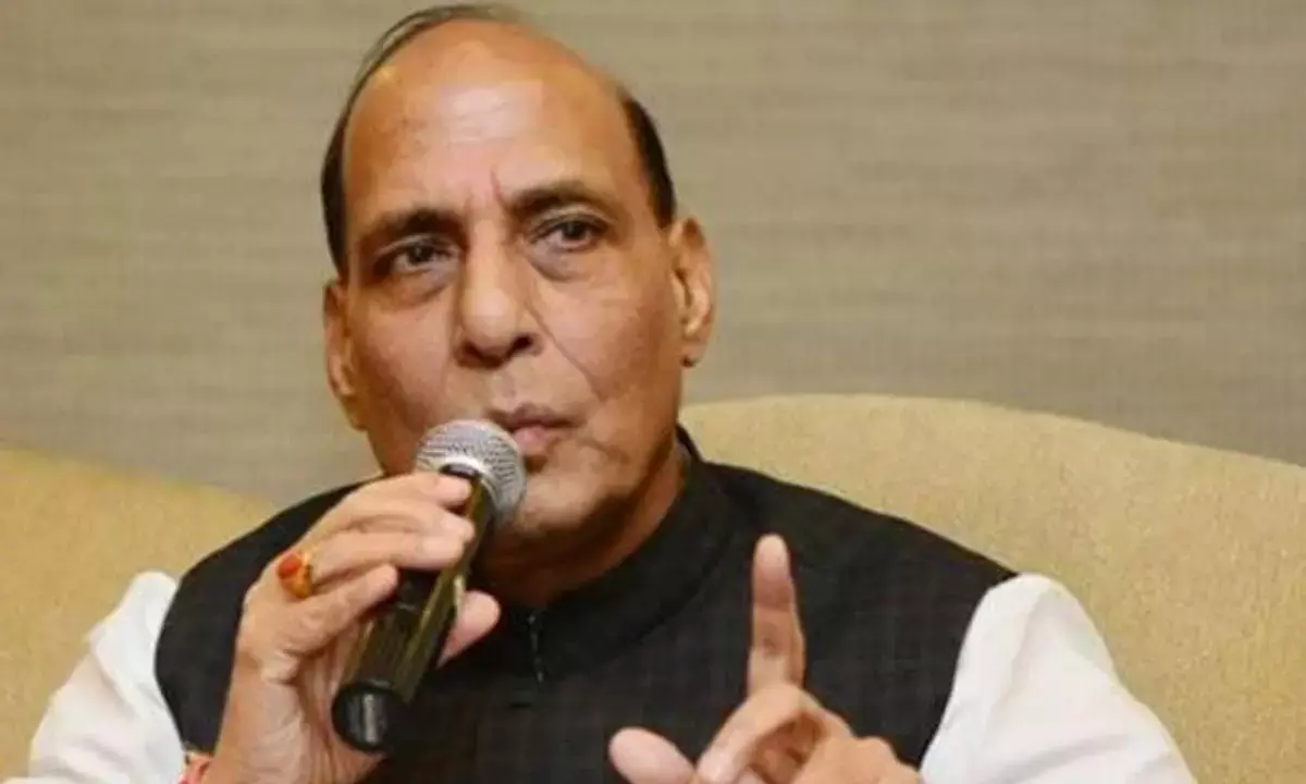 Defence Minister Rajnath Singh