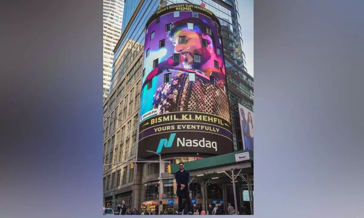 ‘Bismil ki Mehfil’ gets featured in Times Square billboard