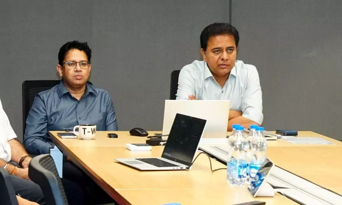 Hyd to transform as Shenzhen of India: KTR Hyd to transform as Shenzhen of India: KTR