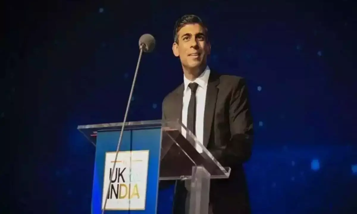British Prime Minister Rishi Sunak
