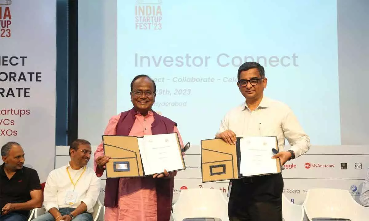India Startup Foundation, T-Hub ink MoU to boost startup ecosystem