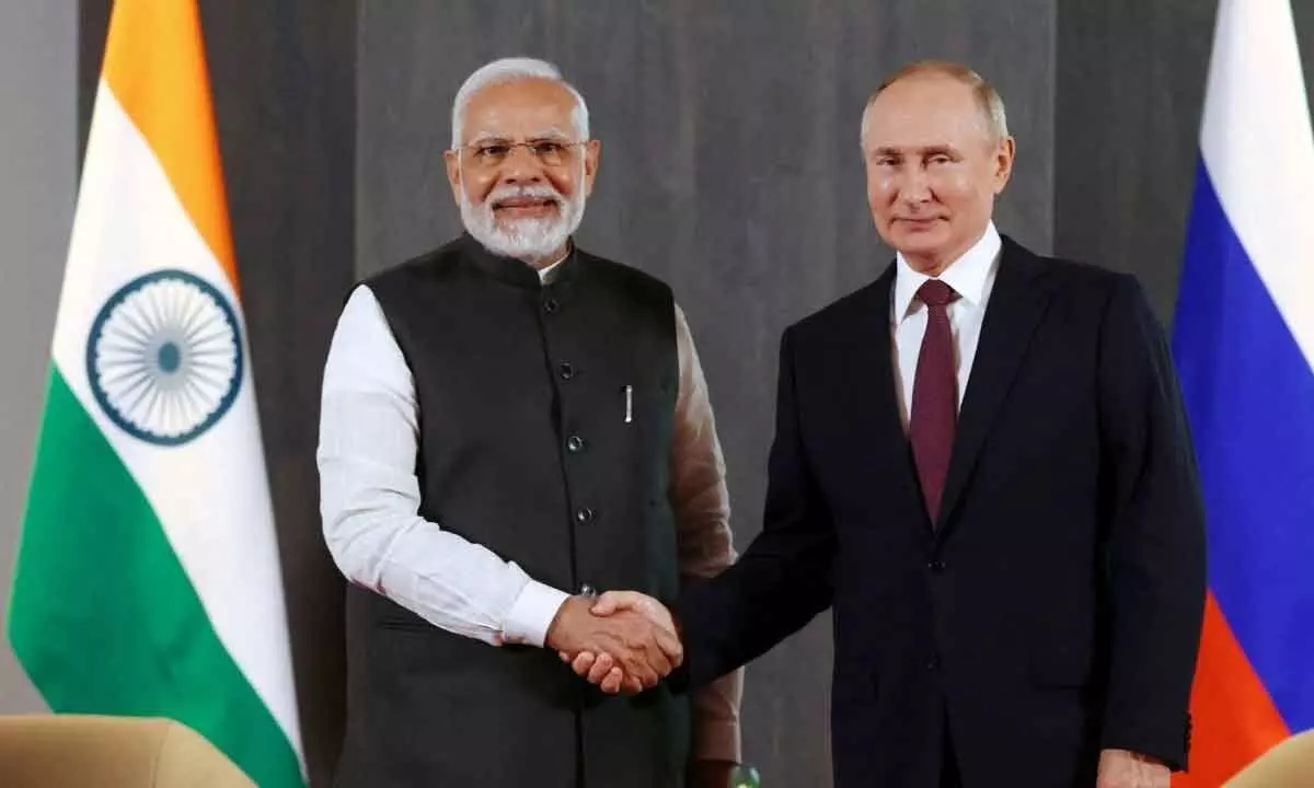 Putin calls Modi big friend of Russia