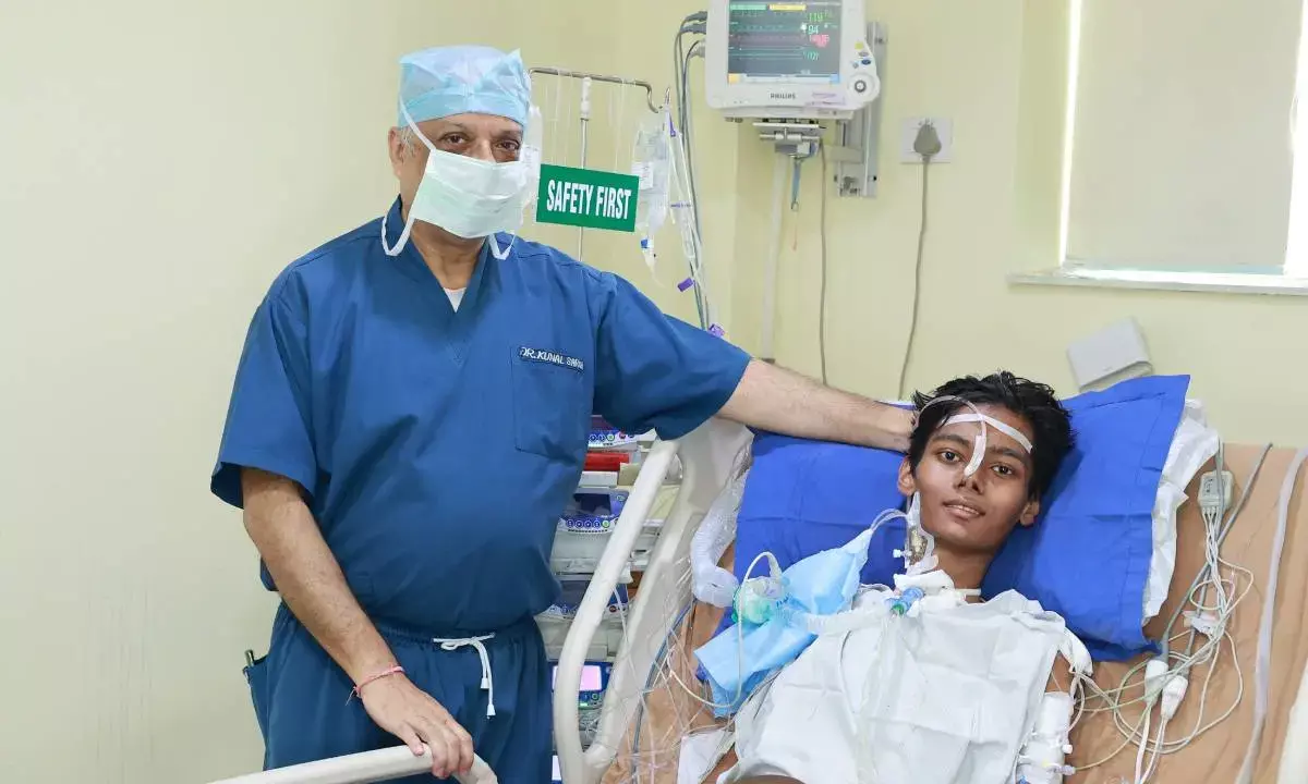 Dr. Kunal Sarkar with Swapnil Biswas