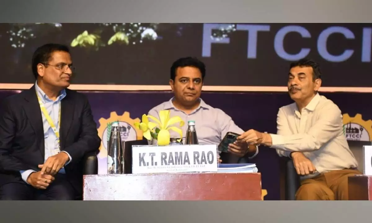 KTR gives away FTCCI Excellence Awards to winners