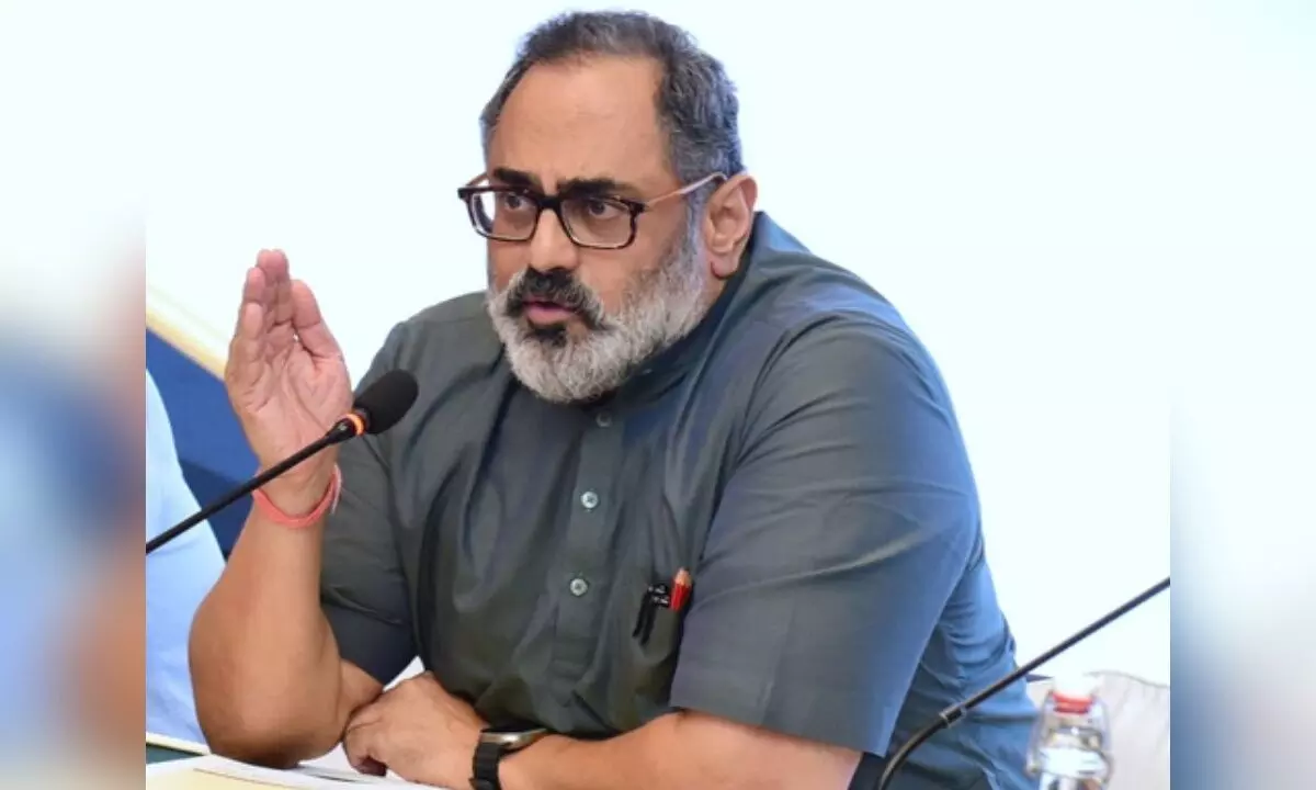 Union Minister of State for Electronics and IT, Rajeev Chandrasekhar