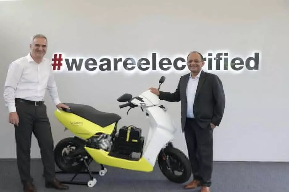 Vitesco Technologies unveils electric light motorcycles, e-scooters