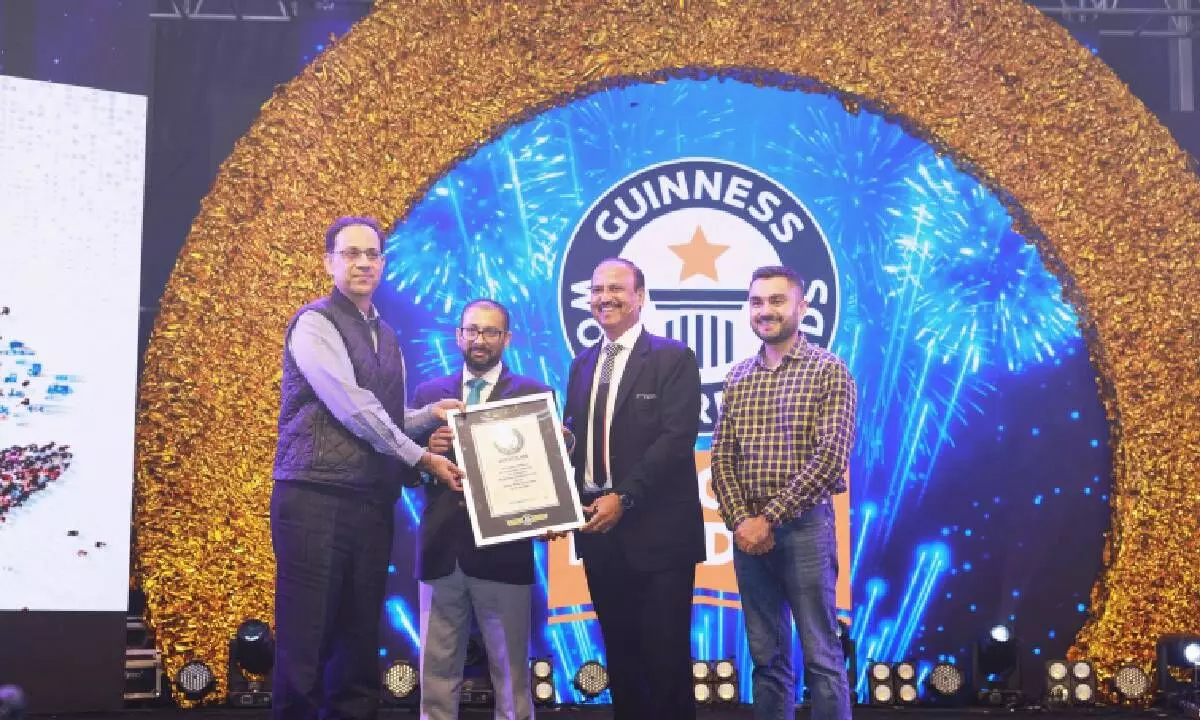 Bajaj Allianz sets Guinness world record
