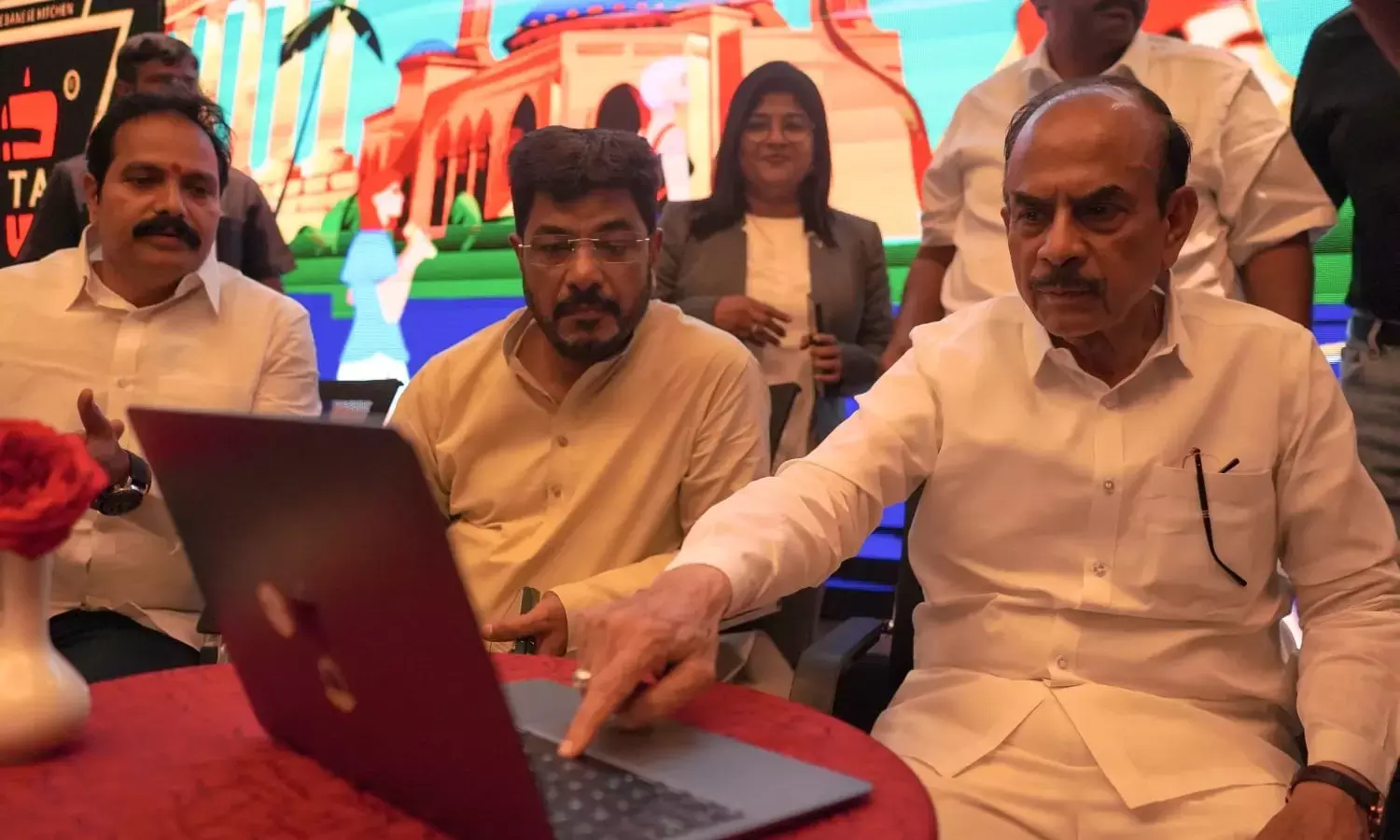 Minister Mahmood Ali launches Al Taza Lebanese kitchen in Hyderabad