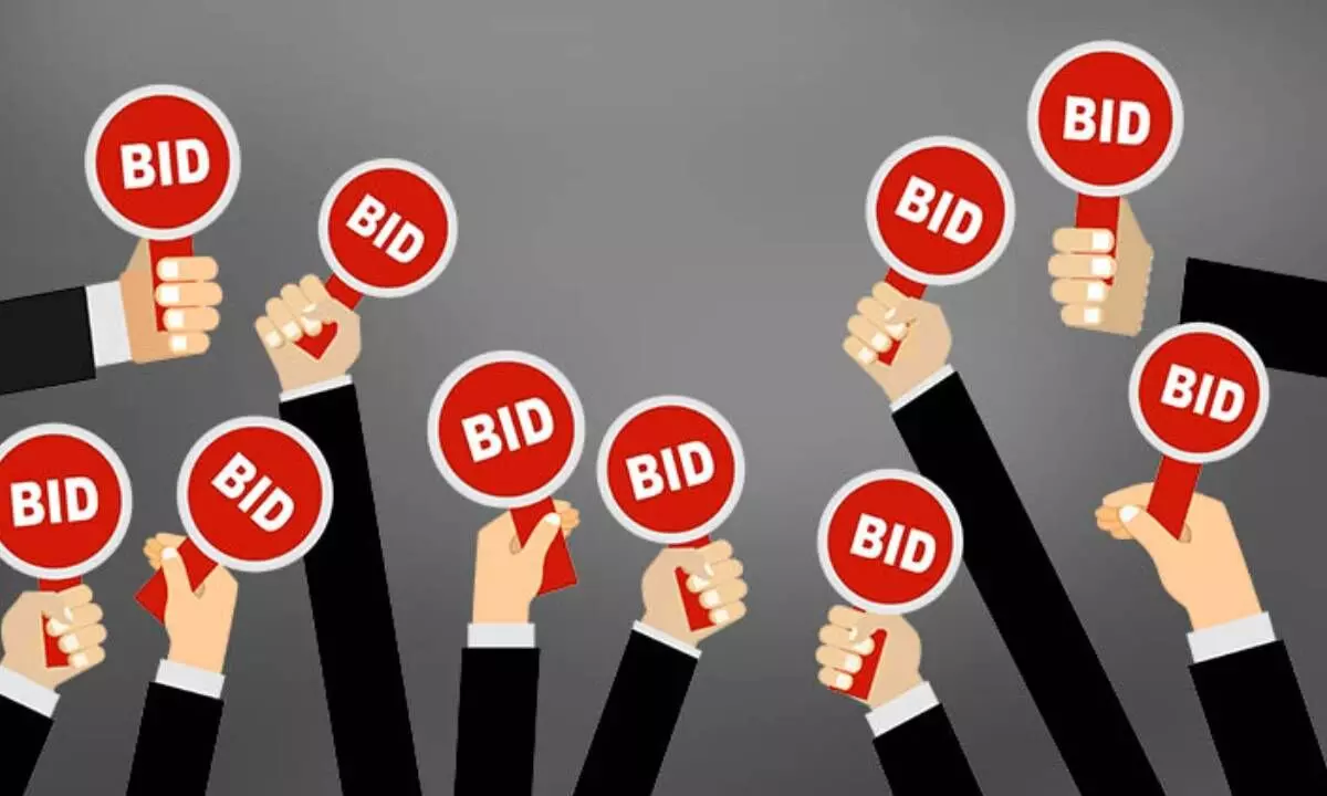 Five companies put in 13 bids