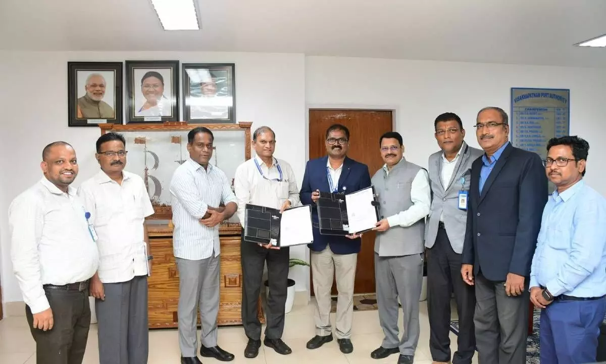 HPCL-VPA ink MoU to enhance OSTT Berth capacity