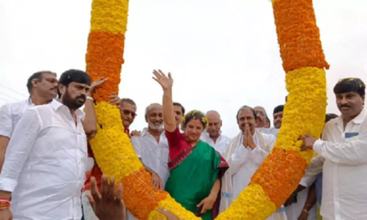 Purandeswari takes charge as AP BJP chief