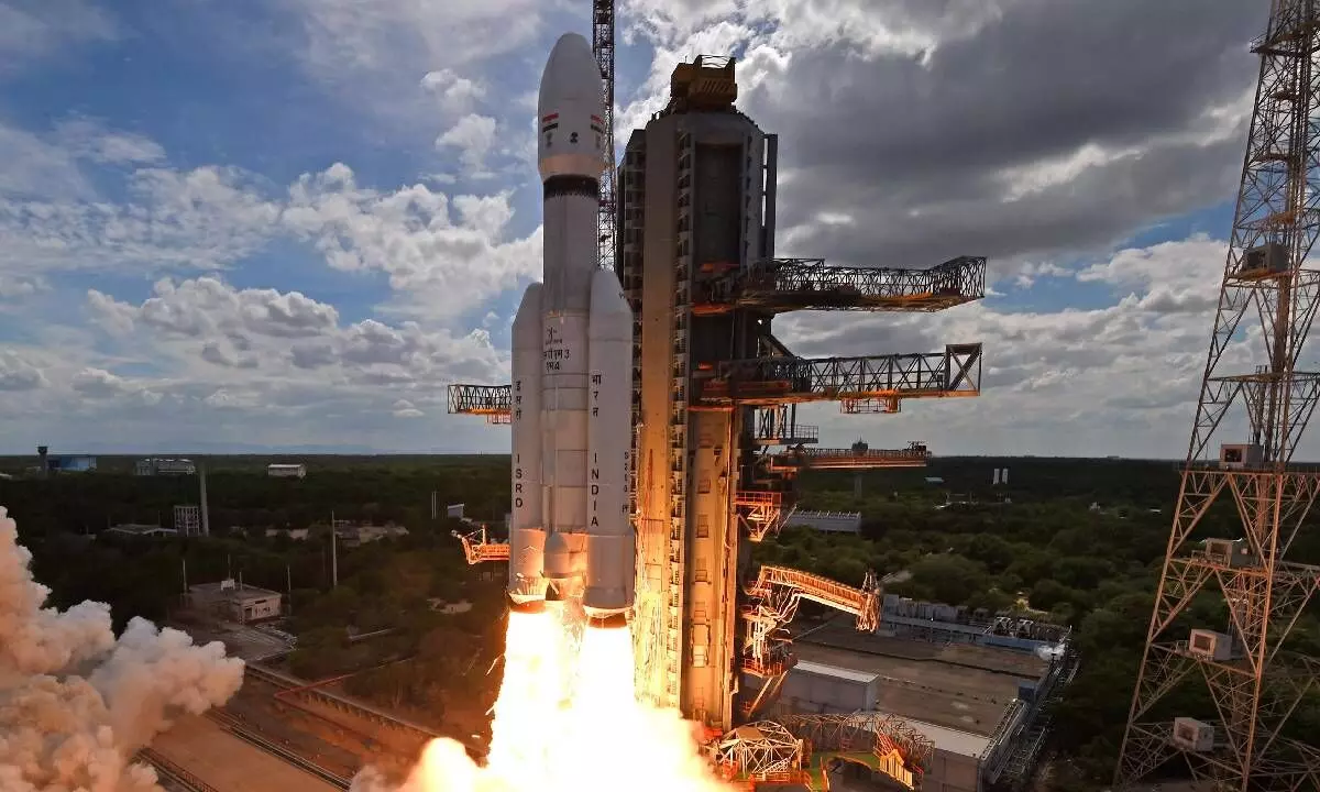 Chandrayaan 3.0 takes off Chandrayaan 3.0 takes off
