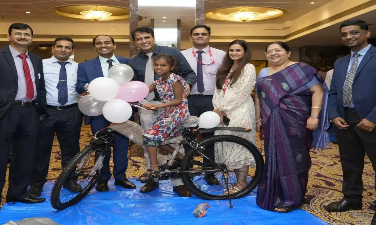 Union Bank of India donates 20 bicycles to tribal children
