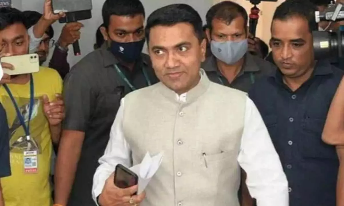 Goa chief minister Pramod Sawant