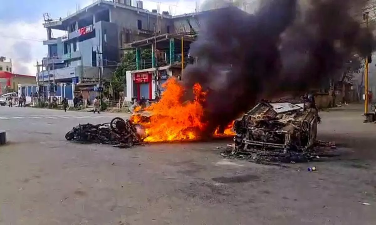 Cong to bring adjournment motion on Manipur violence Cong to bring adjournment motion on Manipur violence
