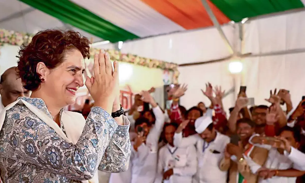 Silent for 77 days: Priyanka slams Modi