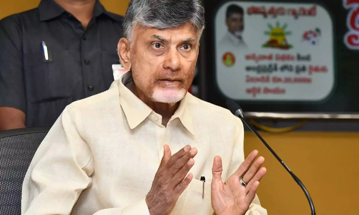 Though farmer is on ventilator, no response from CM Jagan, says Chandrababu Naidu