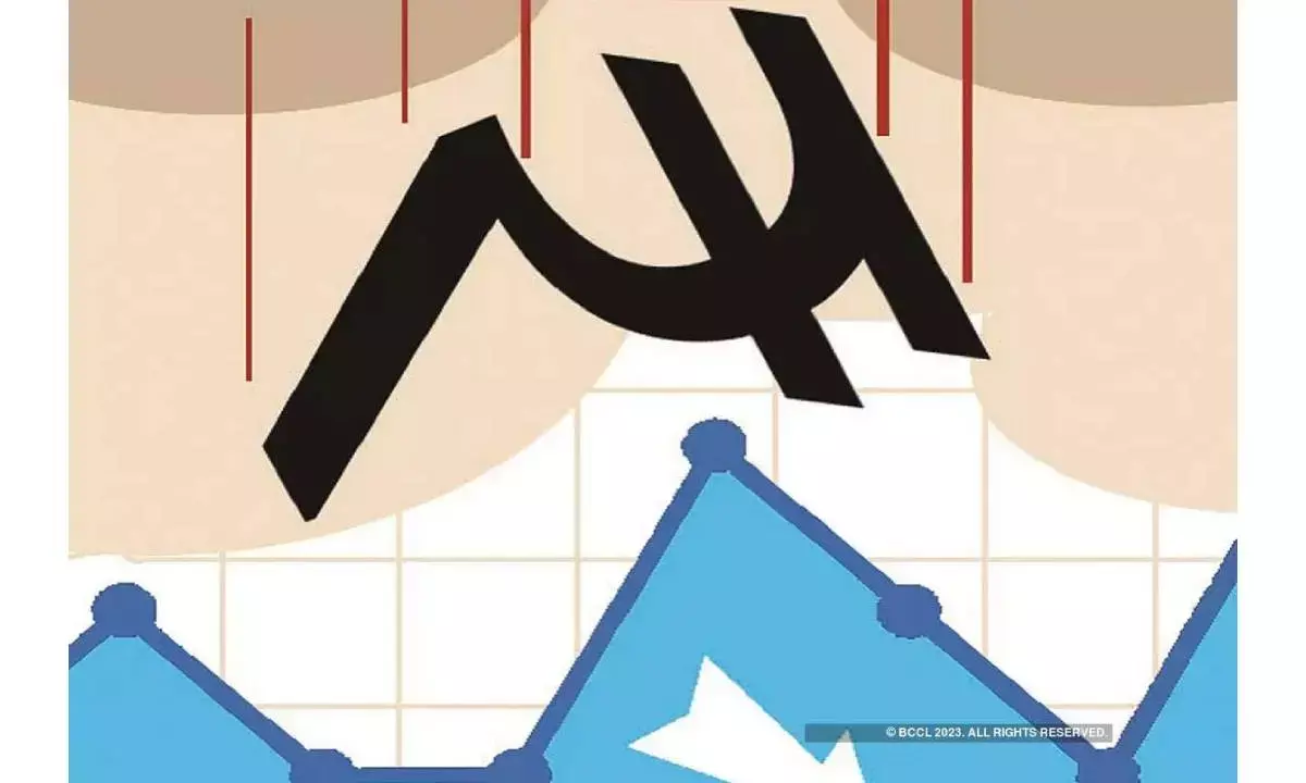 Re further falls on rising oil prices