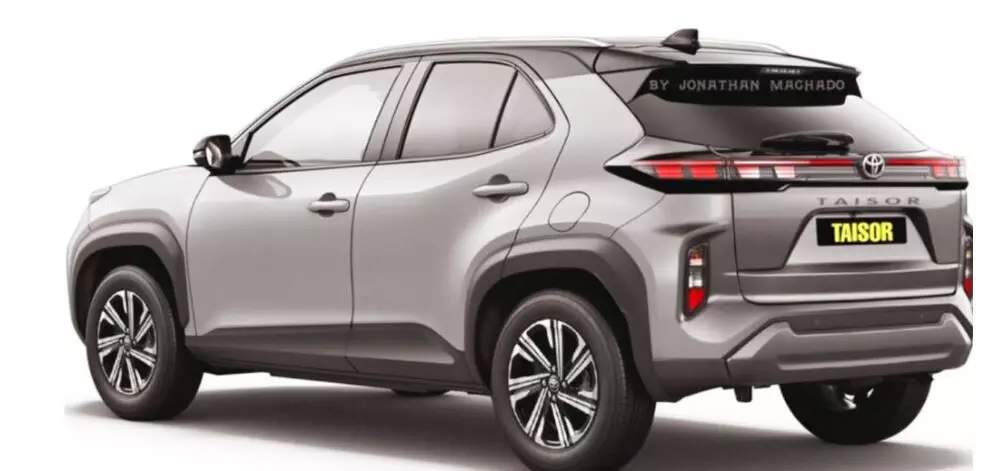 A sneak peek of Toyota-Maruti Suzuki Fronx-Based Taisor