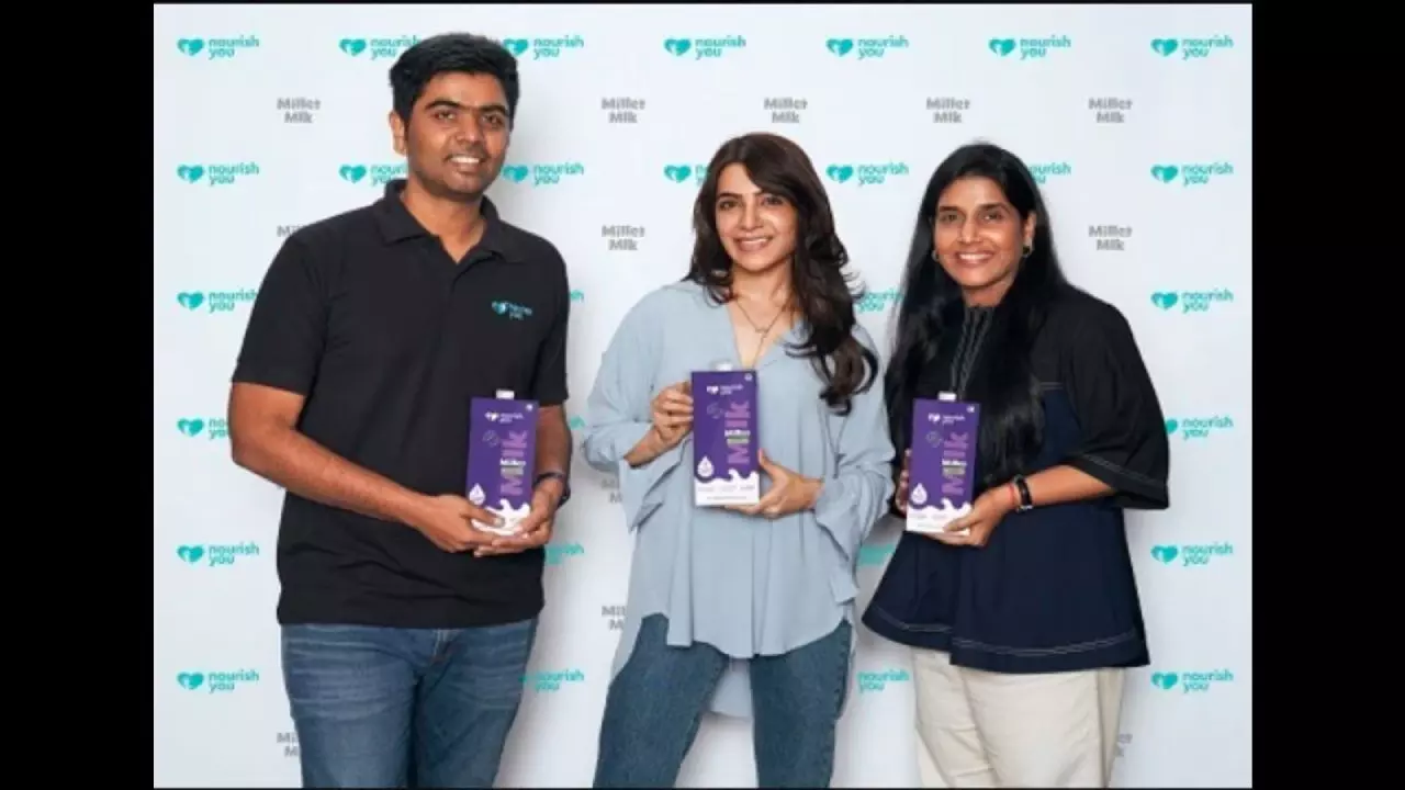 Actress Samantha-invested company launches millet muesli